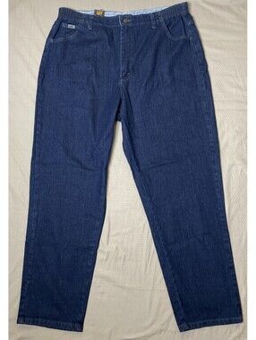 Lee Side Elastic Relaxed Fit Pepperstone Blue Jeans Women’s Size 18 S